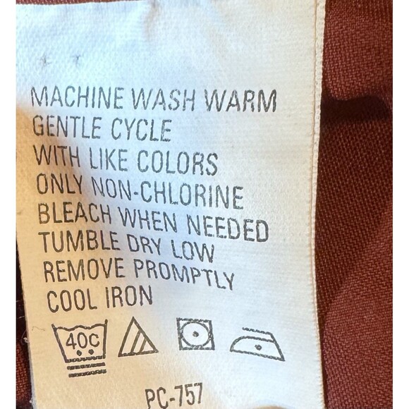 Vintage Izod Men’s Gold Jacket Pullover Nylon Windbreaker Size XL - Picture 7 of 8